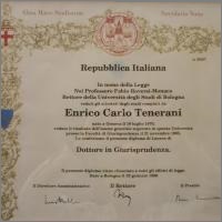 Diploma di Laurea in Giurisprudenza